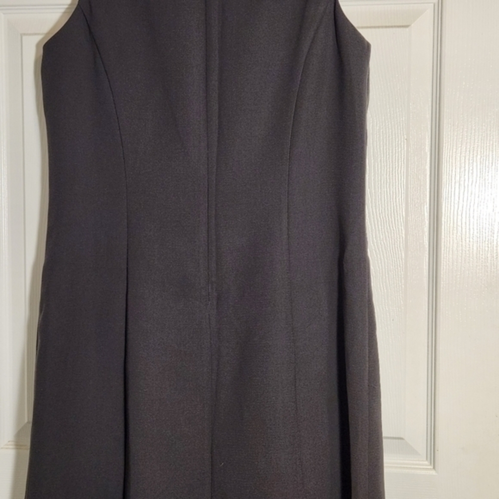 Merona Black Raincoat Size‎ L Blk/Wht Interior - Picture 2 of 5